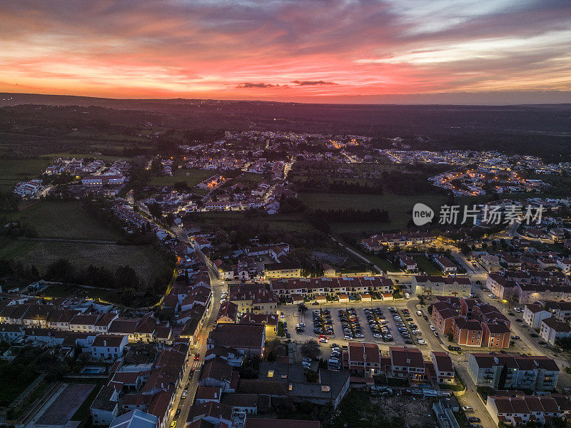 Dusk in Vila Nogueira de Azeitão